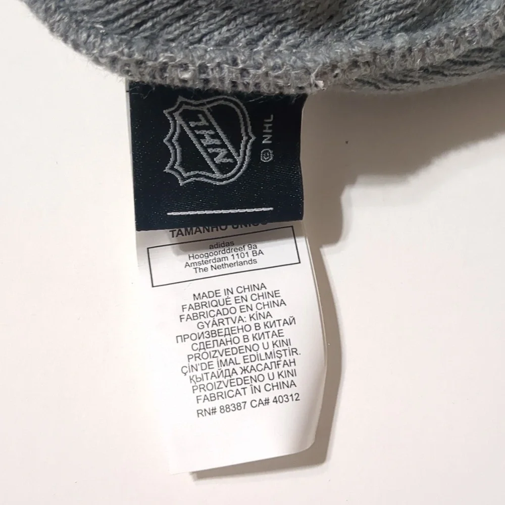 LA Kings ADIDAS Knit Beanie Men's one size